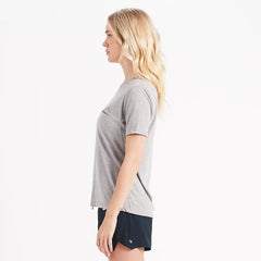 Sunset Watercolor Tee | Heather Grey