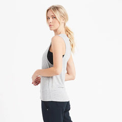 Layered Tee | Heather Grey