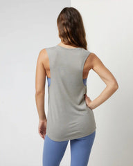 The Rise The Shine Tank | Stone Heather