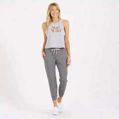 Stay Wild Tank | Heather Grey