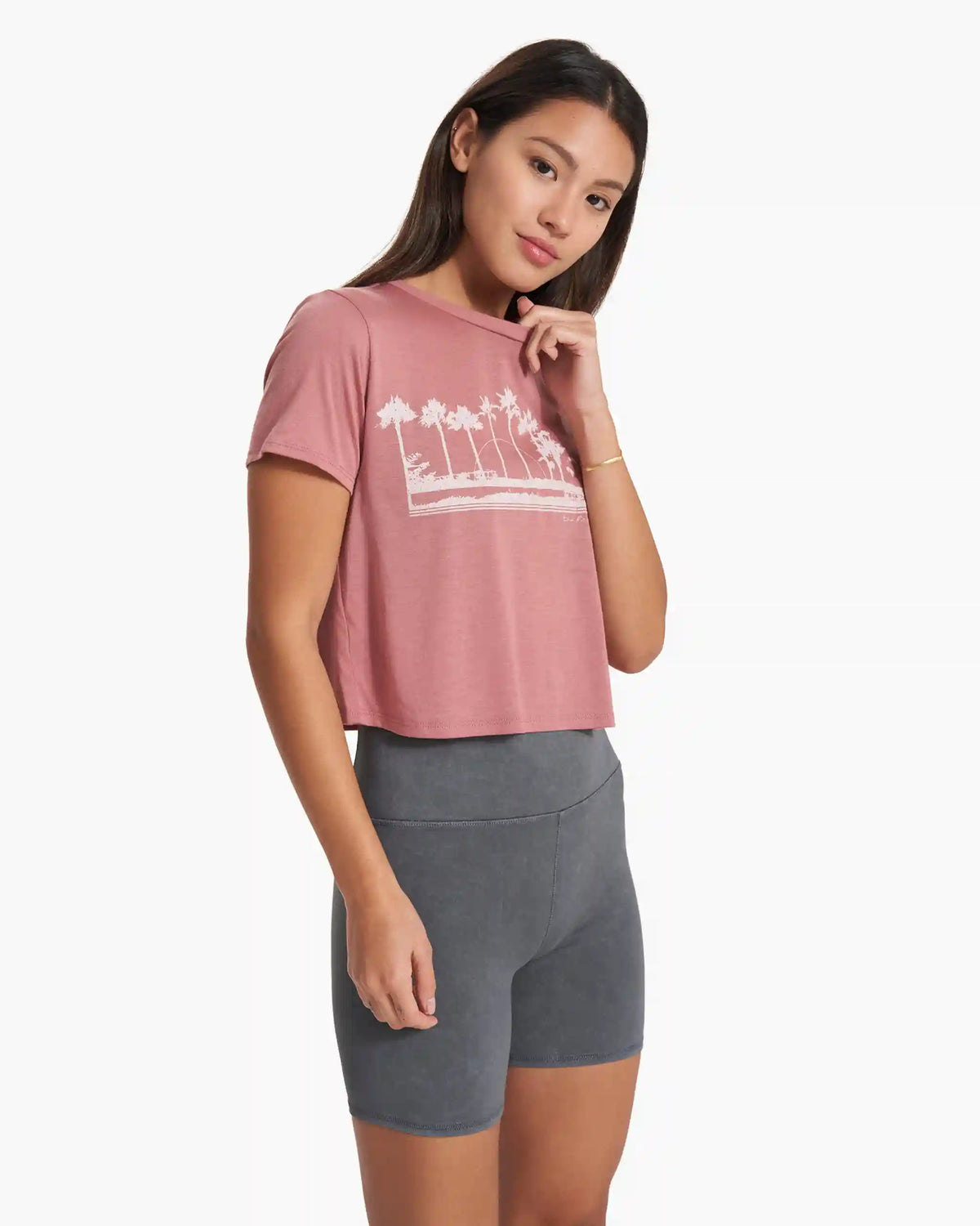 Vintage Coast Tee | Mauve